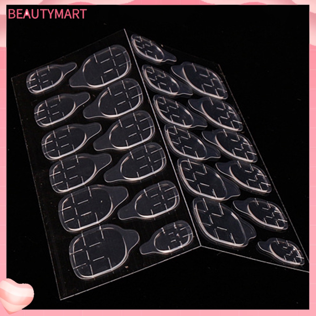 Set 50 Tấm Băng Keo Dán Móng Tay Giả Siêu Mỏng Vô Hình 2 Màu Tùy Chọn