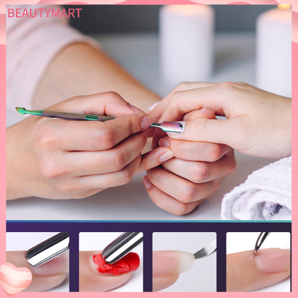 Dụng Cụ Tẩy Tế Bào Chết Cho Móng Tay Bằng Thép Không Gỉ