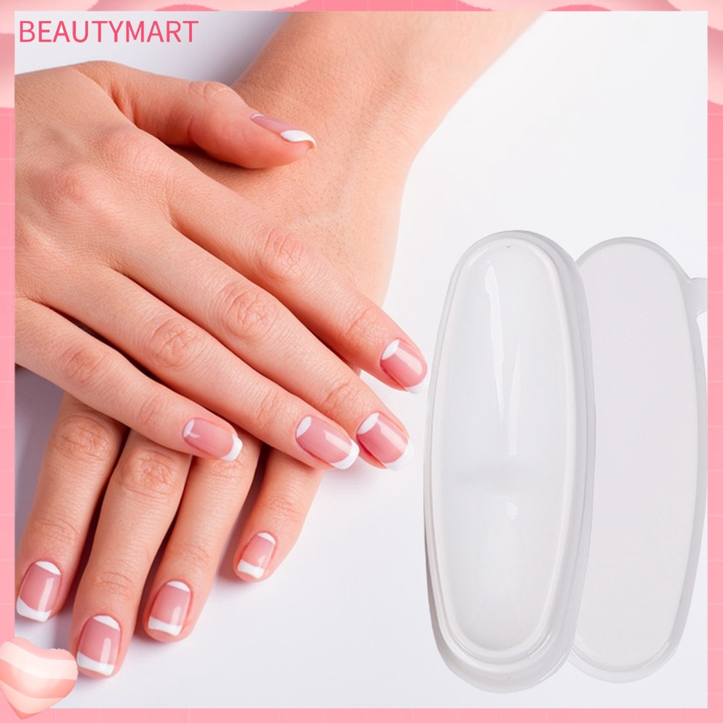 [beautymart] Hộp Bột Cắt Móng Tay Có Nắp Chống Trượt DIY