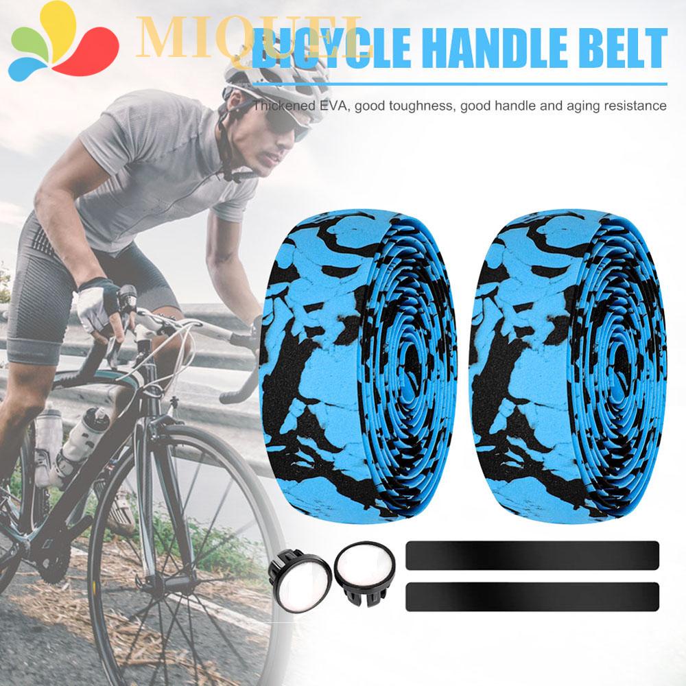 Băng Quấn Tay Lái Xe Đạp Kèm 2 Nút Chốt Chống Trượt Siêu Bền