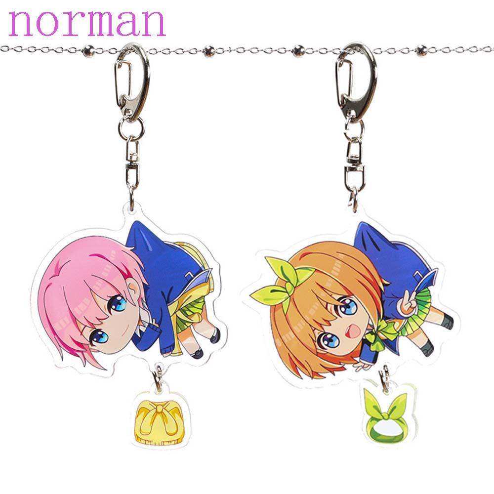 Móc Chìa Khóa Xe Hơi Hình Nhân Vật Anime NORMAN Nakano Miku