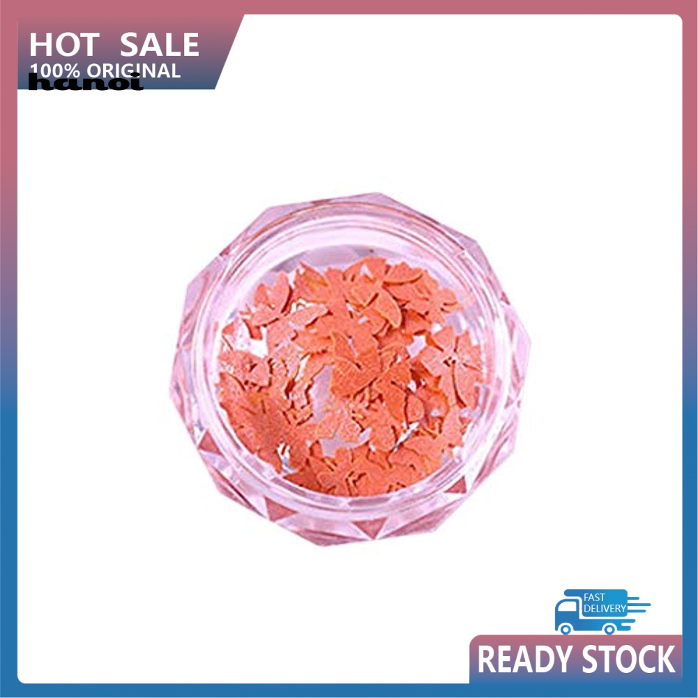 Miếng Dán Trang Trí Móng Tay Hình Bướm Mini DIY