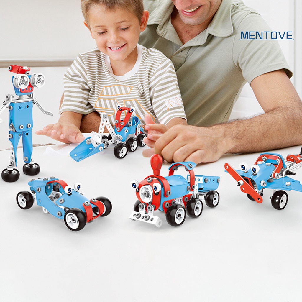 [MT] Set 143 Khối Xây Dựng Bằng Nhựa Nhận Diện Màu Sắc Tự Kích Thích Trí Thông Minh Cho Bé