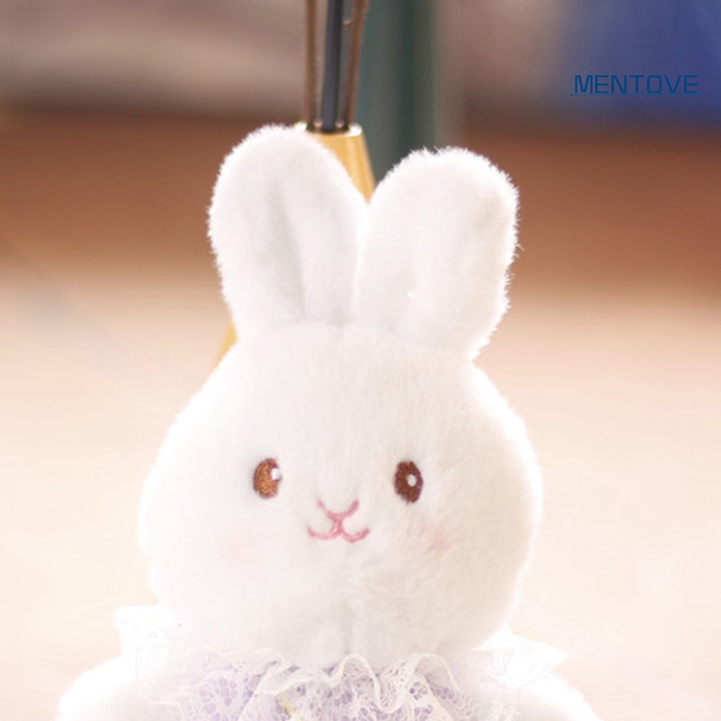 Móc Khóa Thỏ Nhồi Bông 12cm Dễ Thương