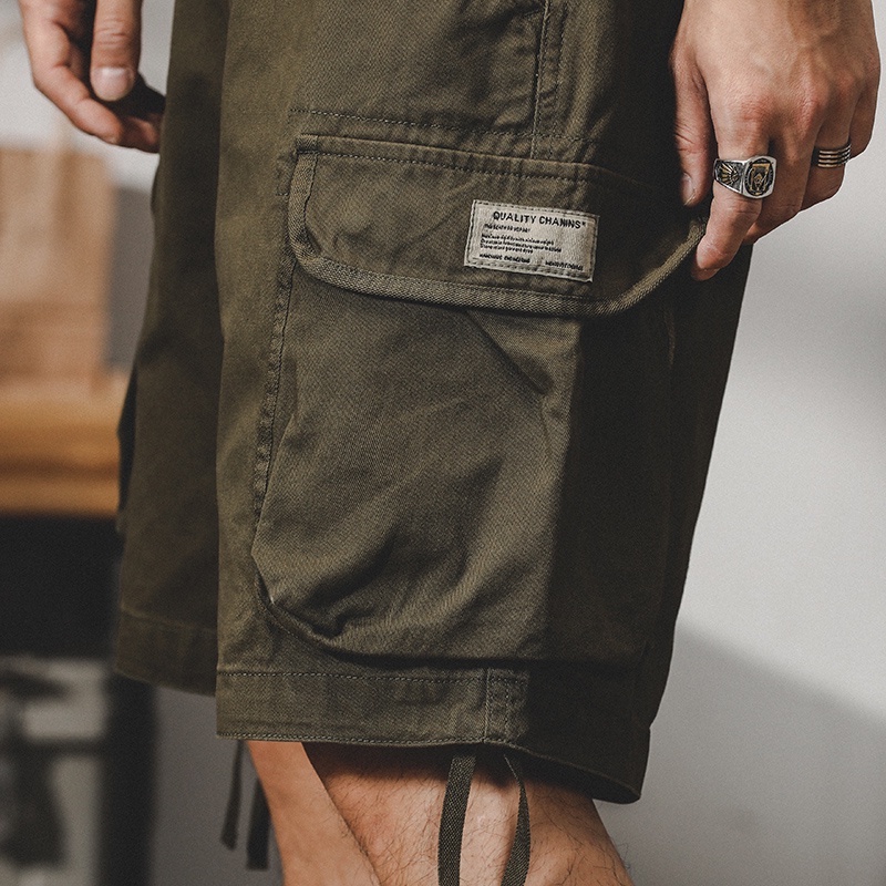 Quần Short Dáng Rộng Thời Trang Mùa Hè 2023 Phong Cách Mỹ Hàng Mới Dành Cho Nam