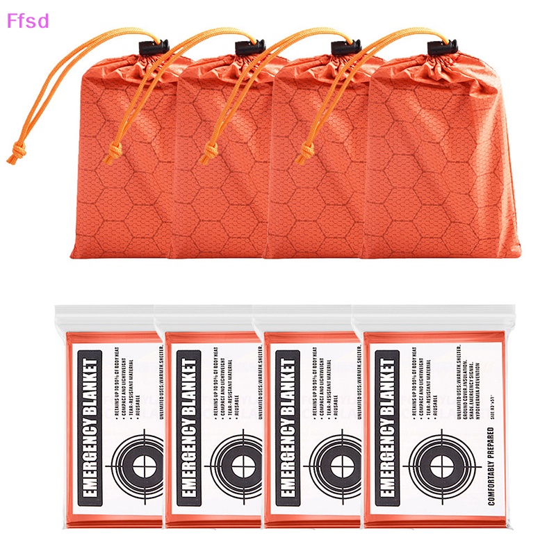 {Ffsd} Chăn Nhiệt Cứu Hộ Khẩn Cấp Mylar An Toàn Dùng Ngoài Trời * Bán Chạy