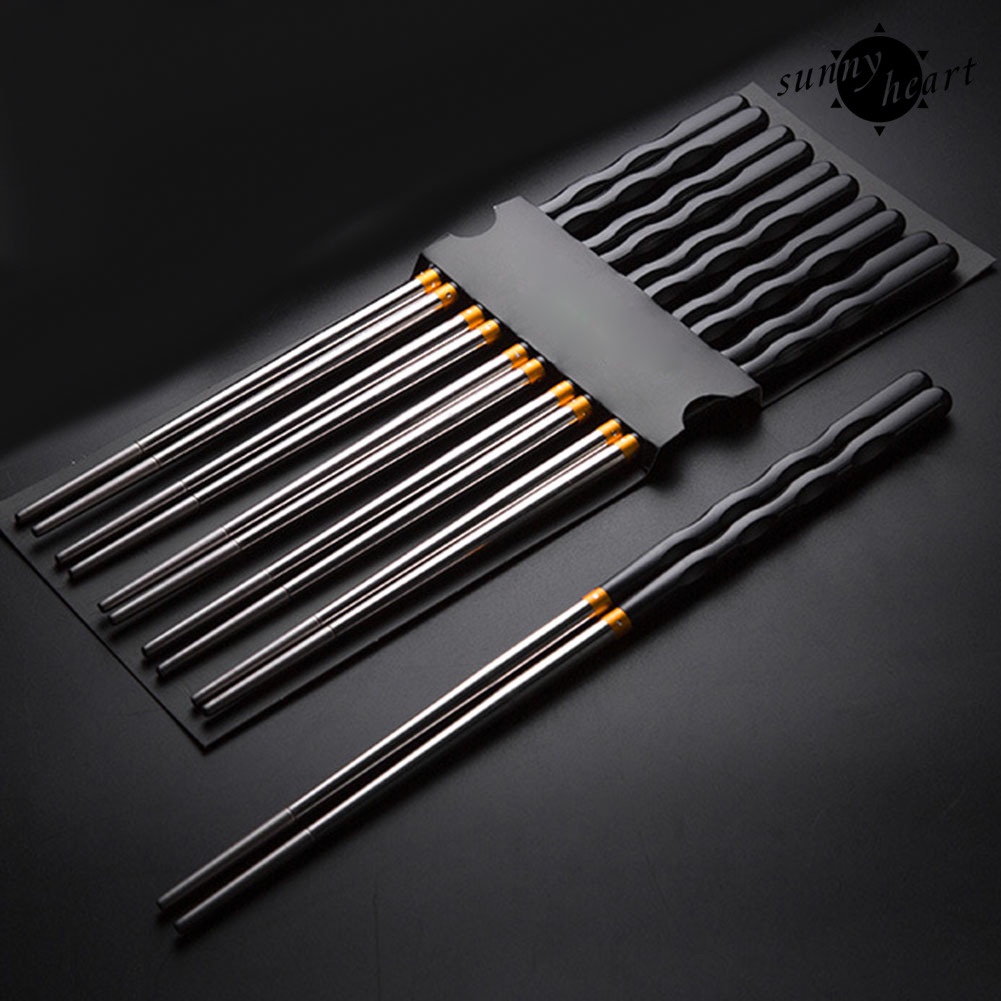 Đũa Chống Trượt Bằng Thép Không Gỉ Phong Cách suno