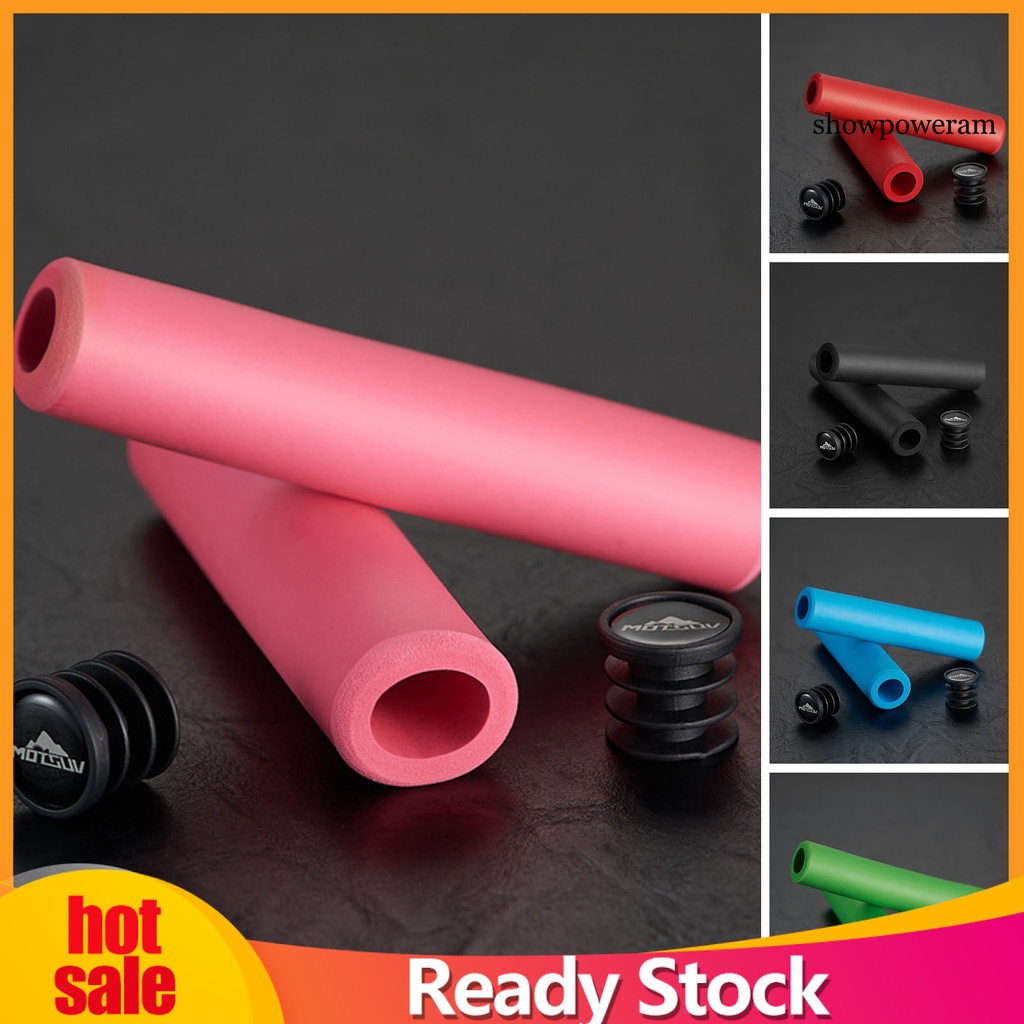 Cặp Vỏ Bọc Tay Lái Xe Đạp Leo Núi Bằng Silicone Chống Trượt SP-1