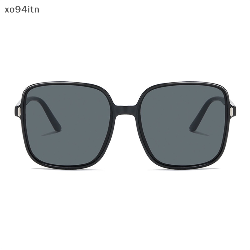 Kính Mát Gọng Vuông Chống Tia UV Màu Sắc Gradient Thời Trang Cho Nữ