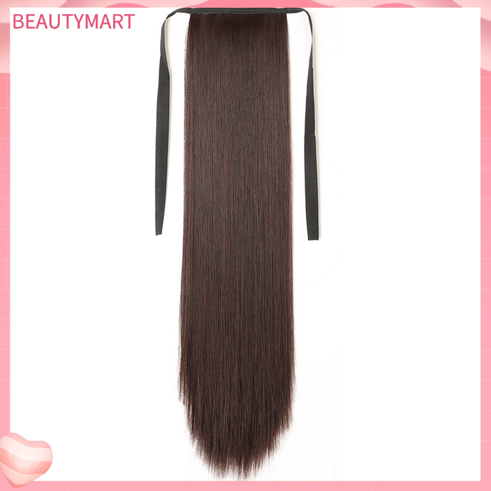 Tóc Giả Đuôi Ngựa Thẳng Dài 45 / 55 / 65cm Hóa Trang Cho Nữ