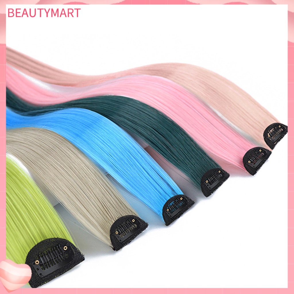 Tóc Giả Nối Dài Thẳng Nhiều Màu Sắc Dành Cho Nữ