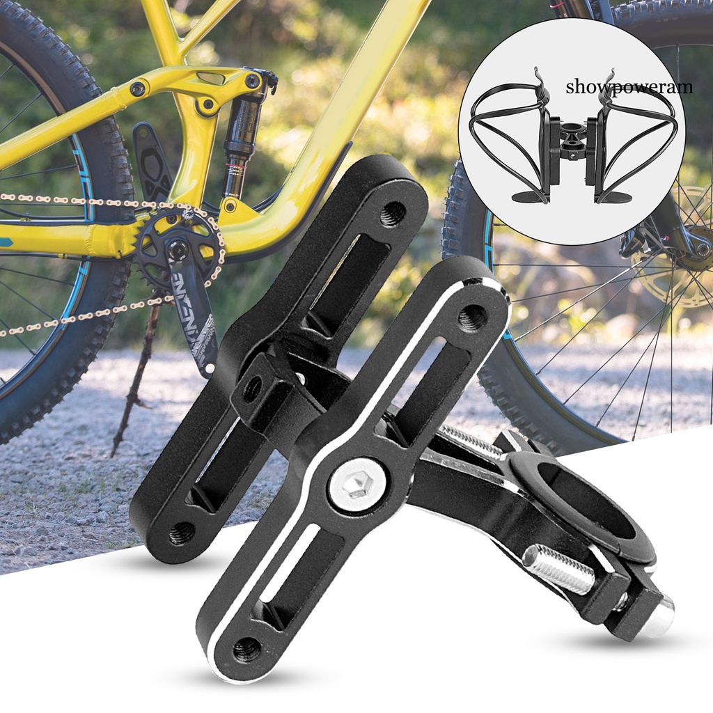 Bộ Chuyển Đổi Bình Nước Gắn Tay Lái Xe Đạp Bằng Kim Loại Siêu Nhẹ