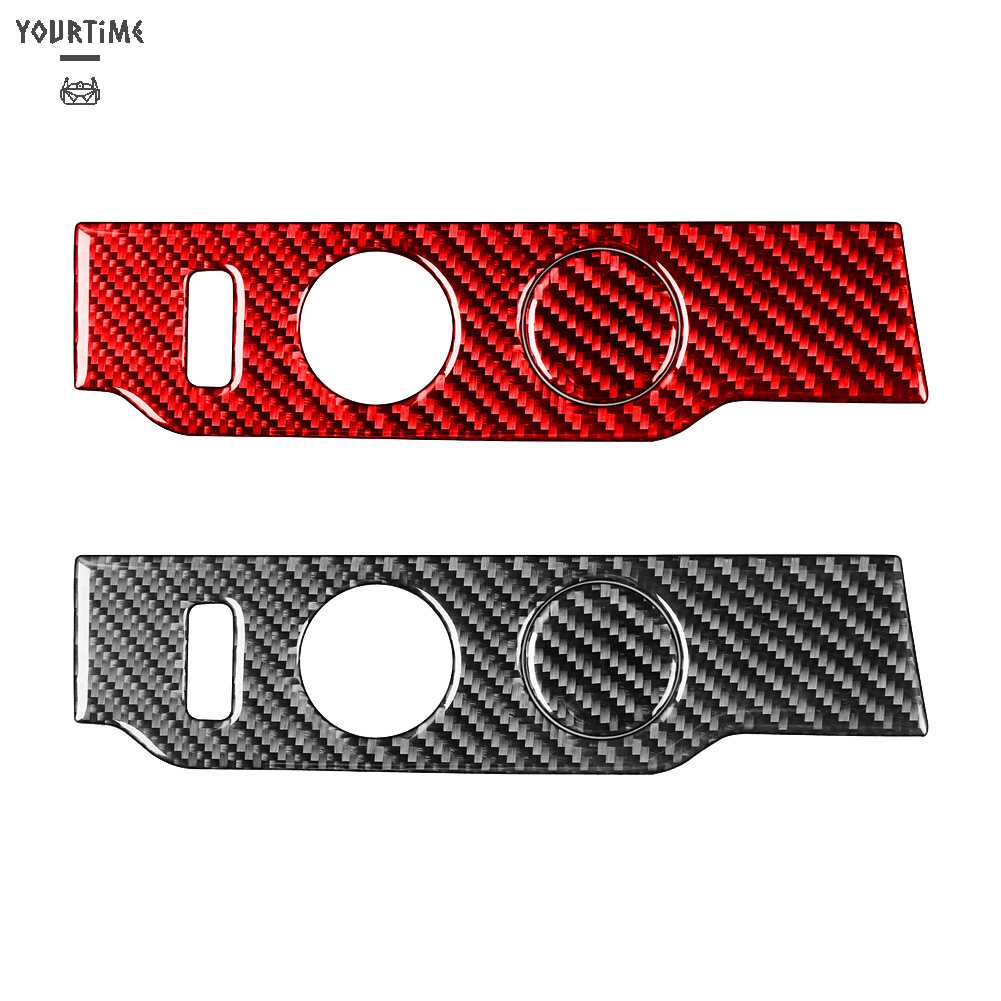 Bộ 2 Miếng Dán Trang Trí Nội Thất Xe Hơi Bằng Sợi Carbon Cho Colorado 2015