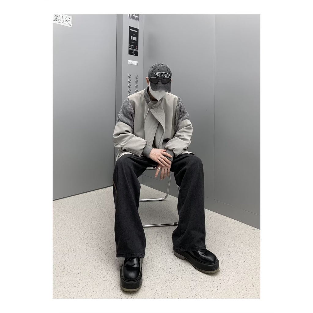 Áo Khoác K09sauce Phong Cách Retro Thời Trang Cao Cấp Cho Nam