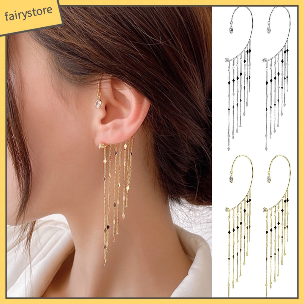 1 Khuyên Kẹp Vành Tai Phong Cách Vintage Thời Trang