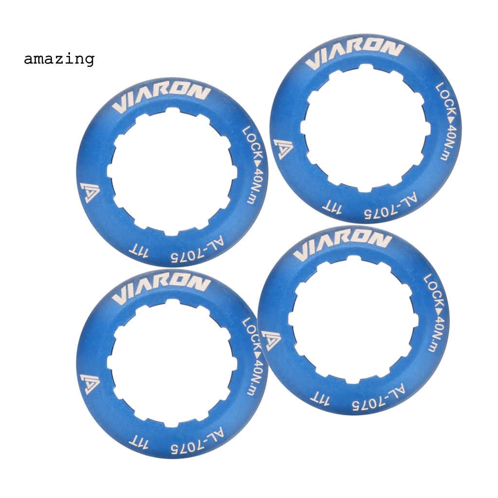 Set 4 Khóa Bánh Đà VIARON Bằng Hợp Kim Nhôm Chống Ăn Mòn Bảo Vệ Cho Xe Đạp