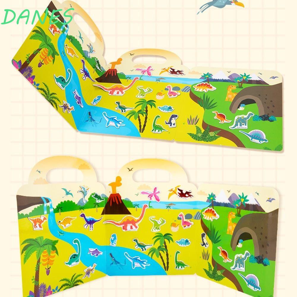 Bộ Đồ Chơi Miếng Dán Xếp Hình Giáo Dục Nhận Thức Nhận Thức Theo Phương Pháp Montessori Di Động Cho Trẻ Em