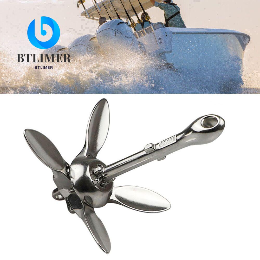 Mỏ Neo Bằng Thép Không Gỉ Chuyên Dụng Cho Câu Cá BTLIMER Grapnel