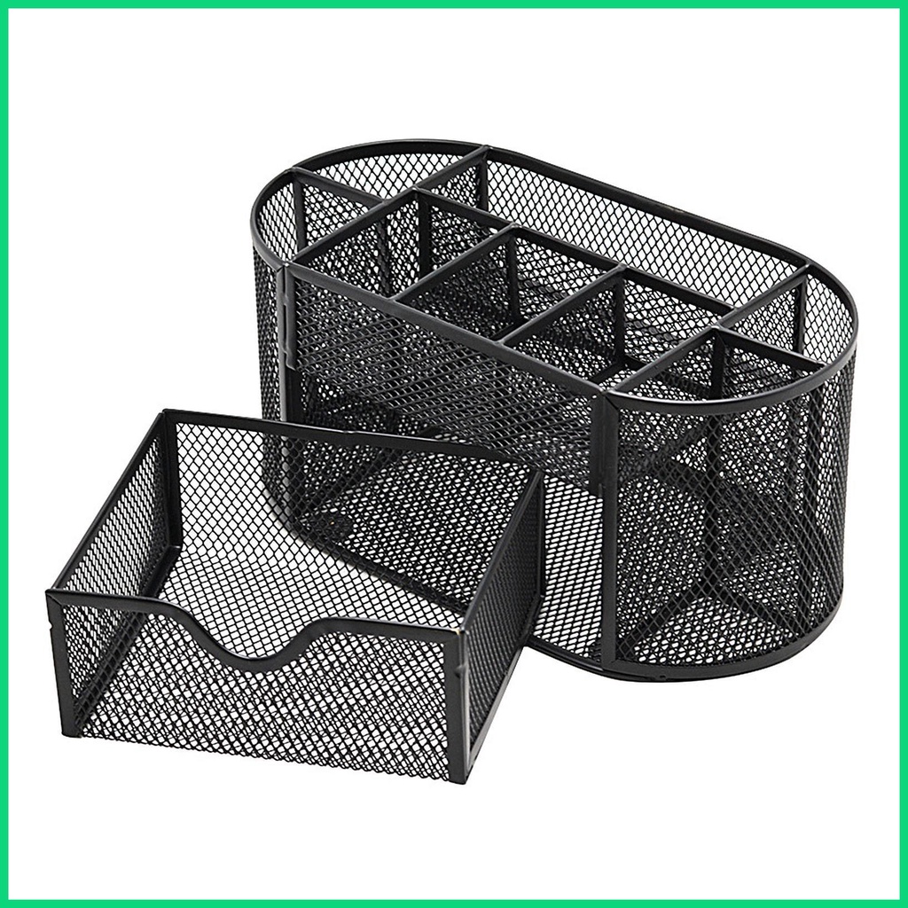 Giá Đỡ Bút Chì Để Bàn 9 Ngăn Bằng Kim Loại Nghệ Thuật Tiện Lợi Dành Cho Gia Đình