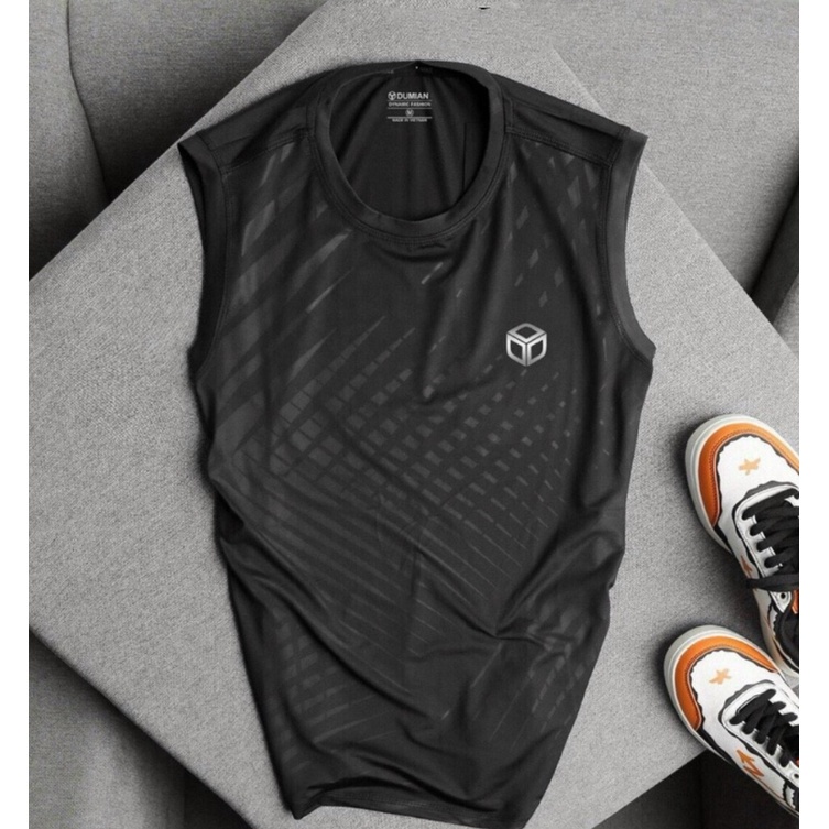 Áo ba lỗ thể thao nam ⚡ CAO CẤP ⚡ Áo sát nách thể thao nam ép logo, chất liệu thun lạnh dệt kim thoáng khí, co giãn tốt