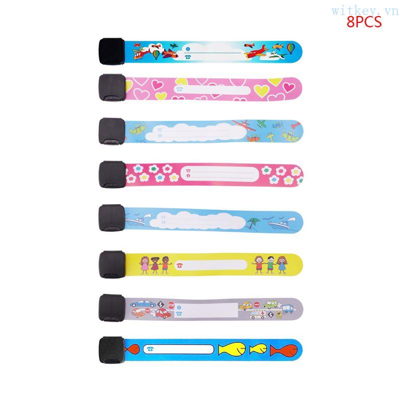 Vòng Tay ID Nhận Dạng Sự Kiện An Toàn Có Thể Tái Sử Dụng Cho Trẻ