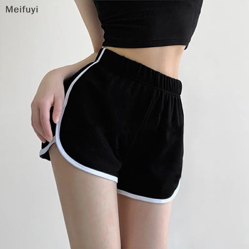 Quần Short Thể Thao Ống Rộng Lưng Cao Thời Trang Mùa Hè 2023 Mới Cho Nữ