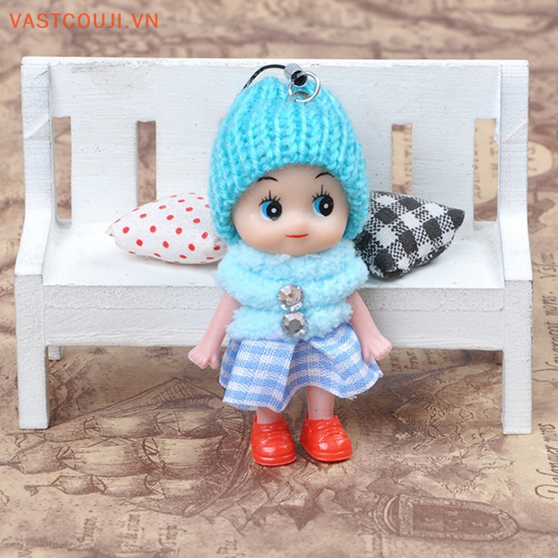 Set 6 Móc Khóa Hình Thú Nhồi Bông Đáng Yêu