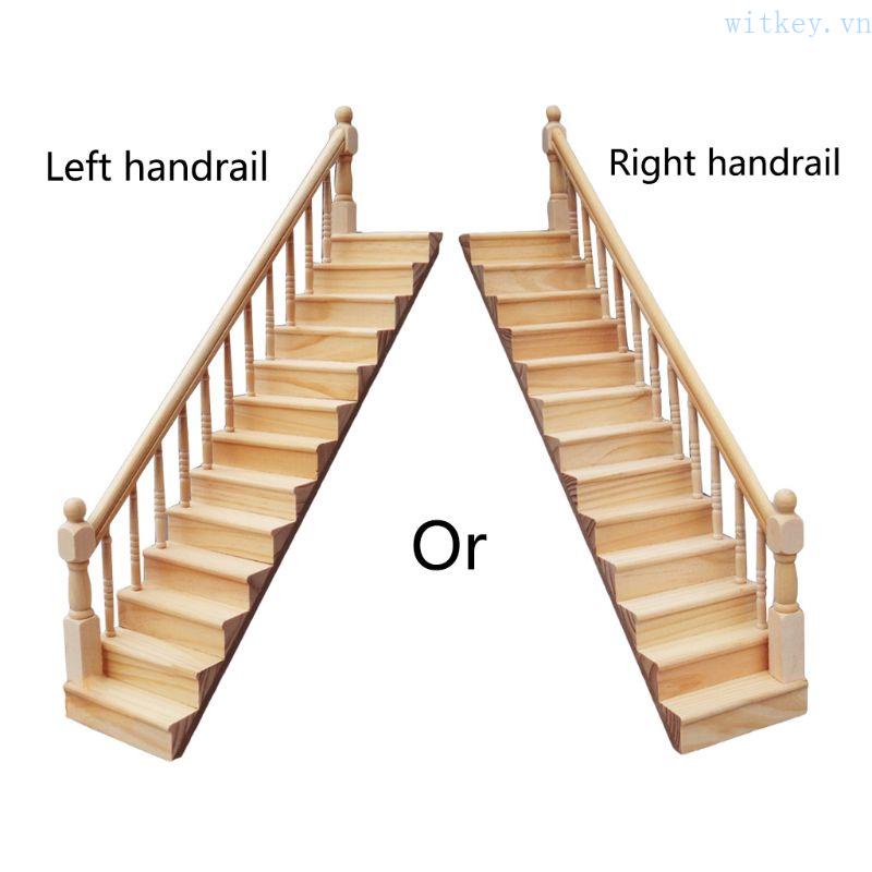 Đường Sắt Mini Trang Trí Nhà Búp Bê Tỉ Lệ 1 / 12