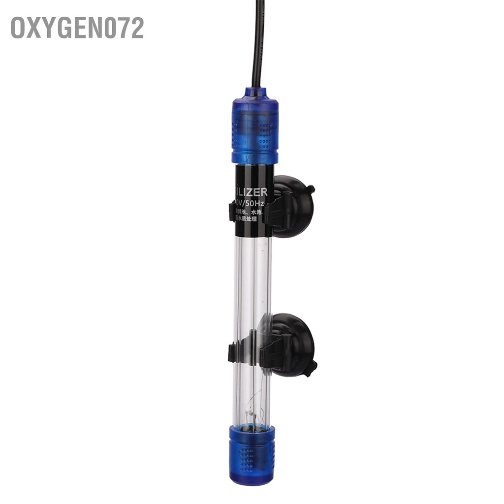 Oxygen072 Đèn diệt khuẩn UV chống nước 220-240V vi cho bể cá cảnh