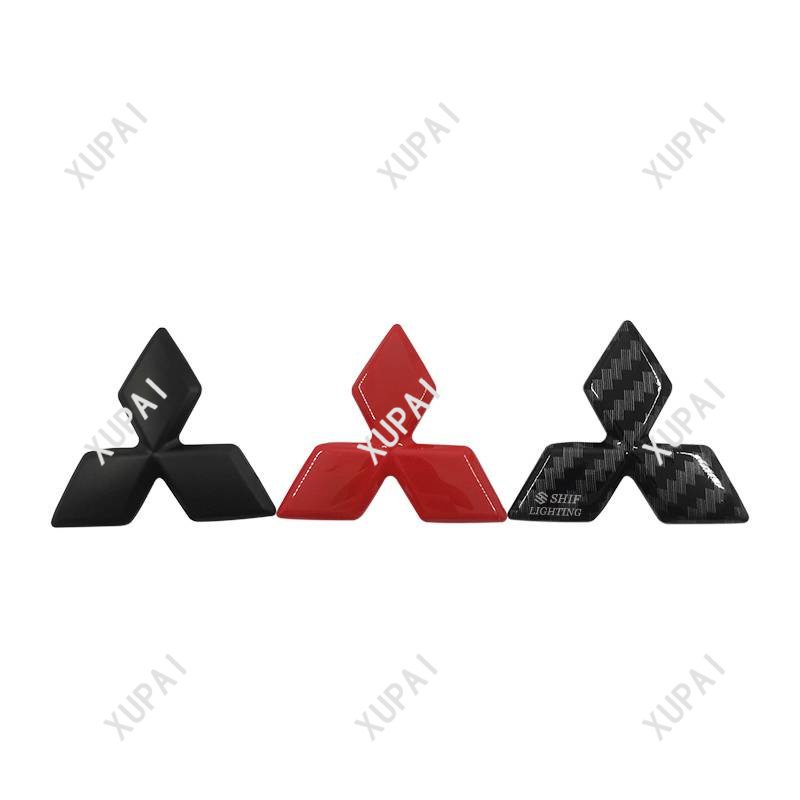 Miếng Dán Logo ABS Trang Trí Vô Lăng Xe Hơi MITSUBISHI 1X