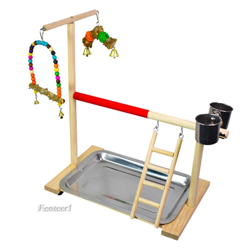 Giá Đỡ Đứng Bằng Gỗ Tiện Dụng Cho Vẹt / Macaws 1