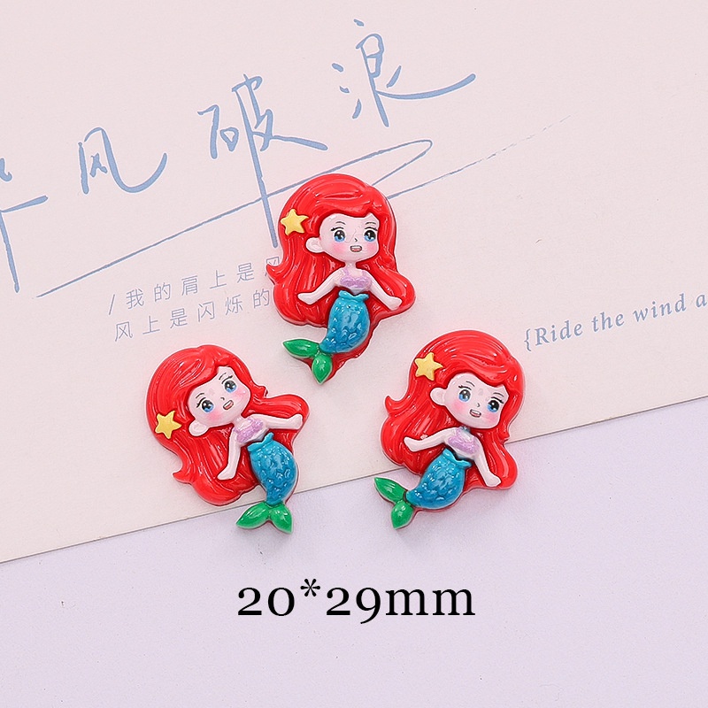 Charm Trang Trí Hình Công Chúa DJSNEY Cute | DIY Trang Trí Ddeco Ốp Điện Thoại, Kẹp Tóc, Tủ Lạnh