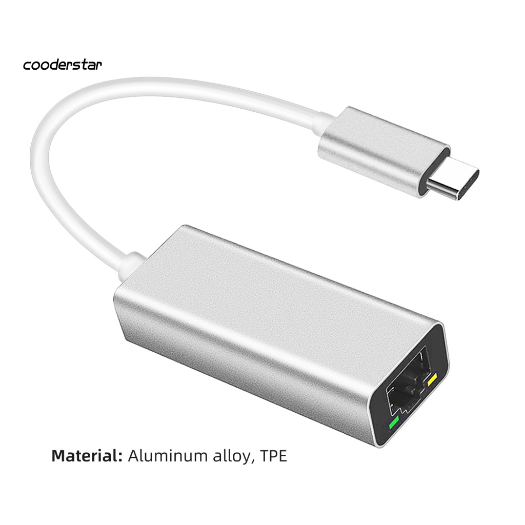 Dây Cáp Chuyển Đổi USB C Sang RJ45 Dài 100M Chuyên Dụng Cho Notebook