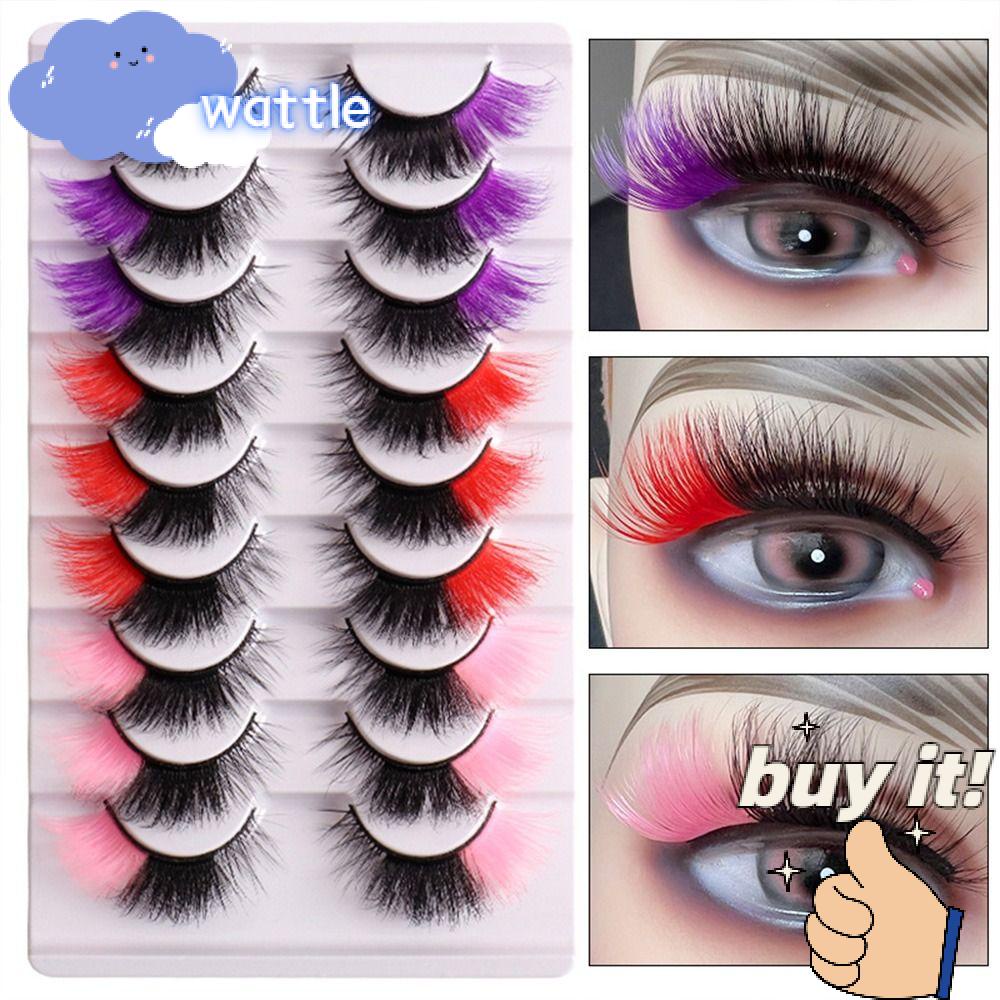 Bộ 5 Cặp / 9 Cặp Lông Mi Giả 5-16mm Trang Điểm Tự Nhiên