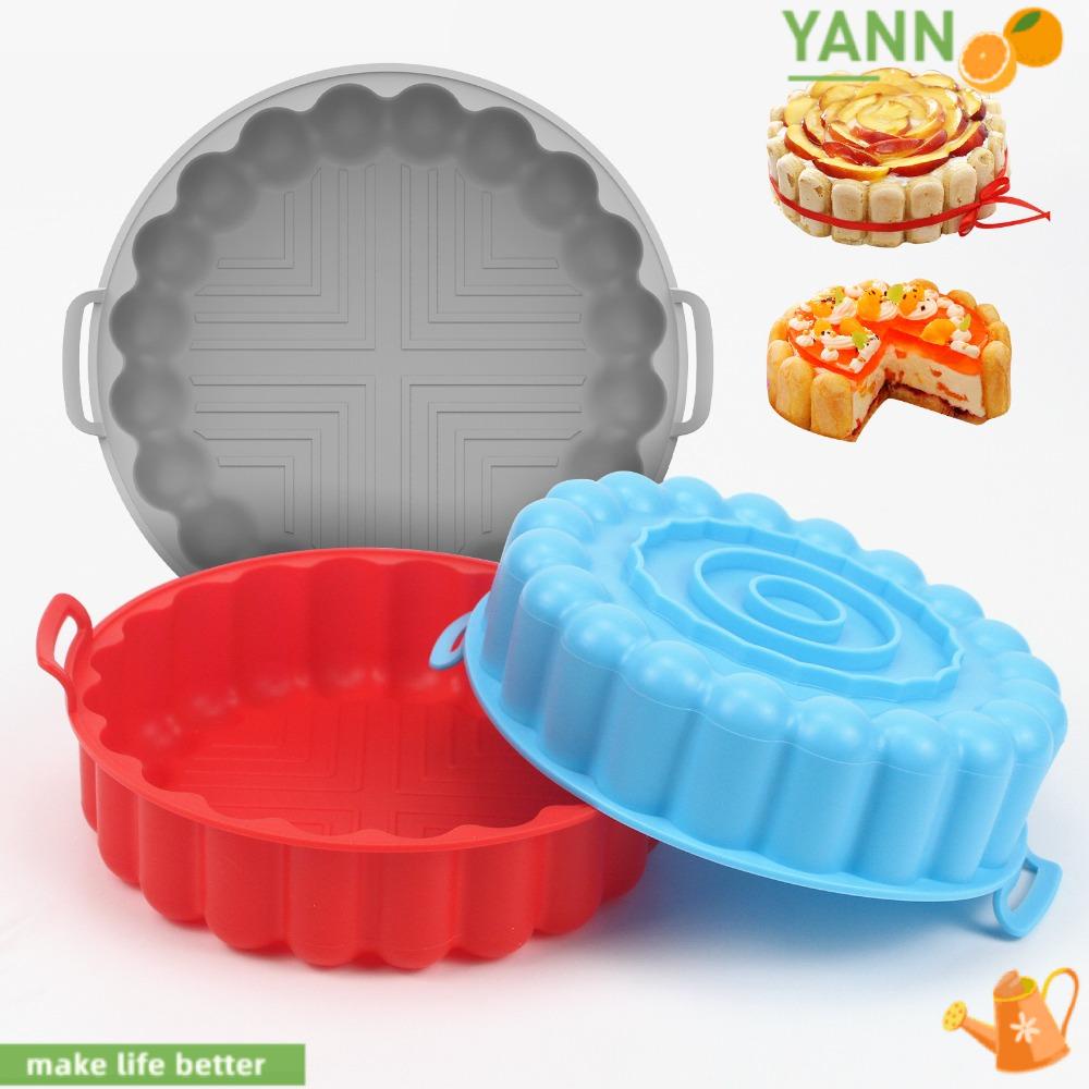 Khuôn Silicone Tròn 1 Làm Bánh Mousse Thay Thế Tái Sử Dụng Tiện Lợi