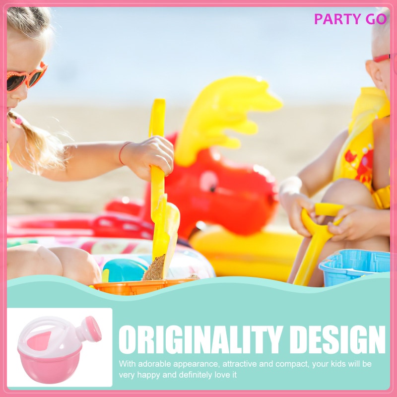 Set 6 Bình Nước Đồ Chơi Bằng Nhựa 11x8x7.5cm Cho Bé