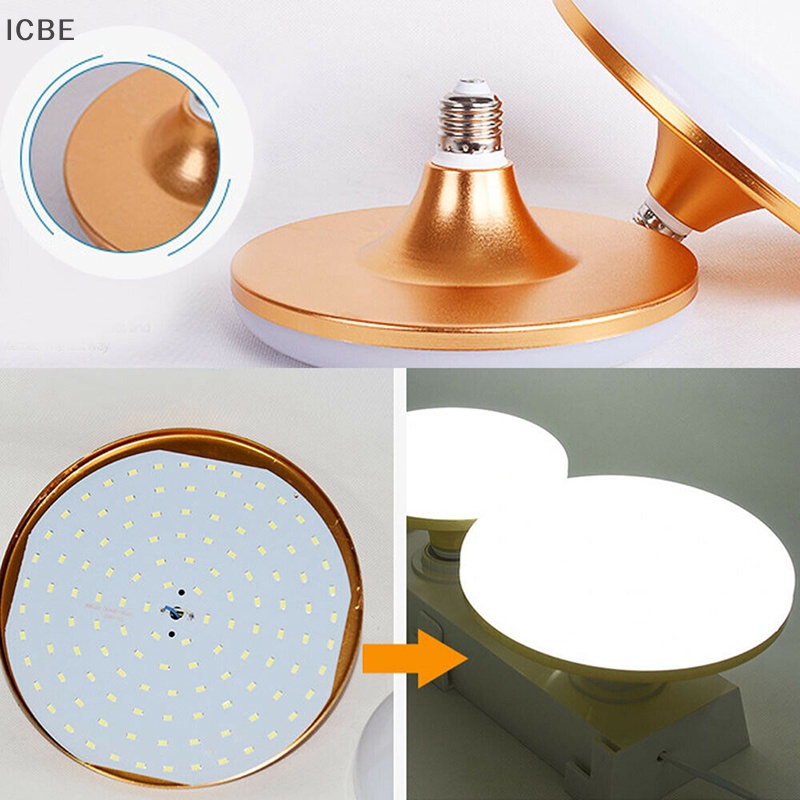 Bóng Đèn LED Hình UFO 12W 18W 24W 36W 50W 220V E27 Chất Lượng Cao