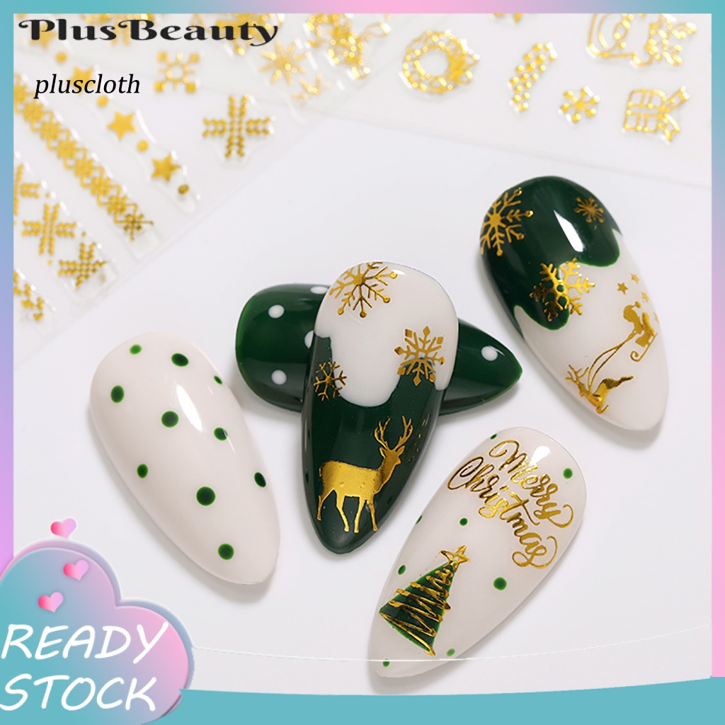 Miếng Dán Móng Tay Nhiều Họa Tiết Trang Trí Cho Nữ