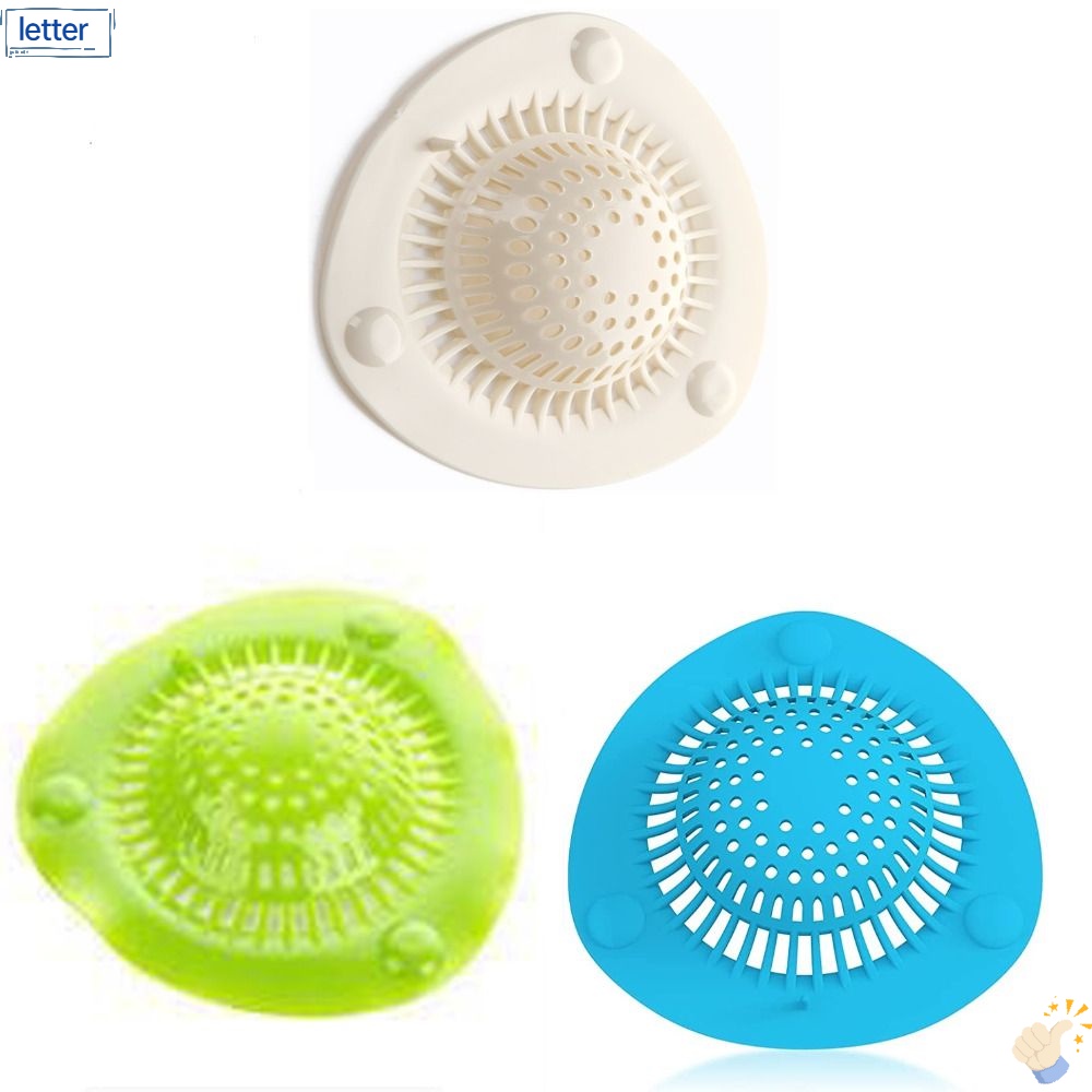 Miếng Silicone Chặn Tóc Gắn Cống Thoát Nước Nhà Tắm