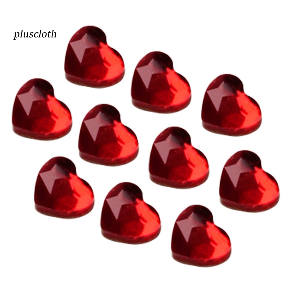 Bộ 10 Hạt Đá 2 Kiểu Tự Trang Trí Móng Tay Màu Sắc Tươi Sáng