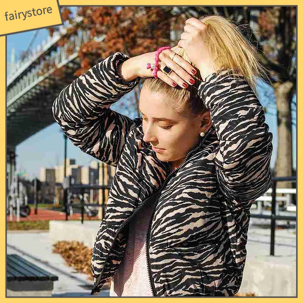 Dây Cột Tóc Đuôi Ngựa Màu Trơn Có Thể Điều Chỉnh Độ Dài