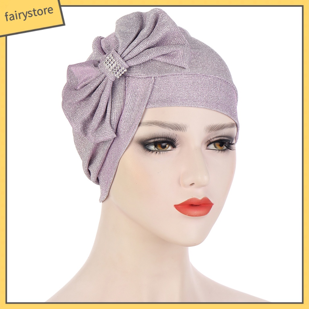 Mũ Trùm Đầu Polyester Co Giãn Nhiều Màu Sắc Dành Cho Nữ