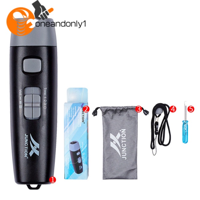 Còi Điện Tử 3 Âm Lượng Cao Có Thể Điều Chỉnh Kèm Dây Đeo Tiện Dụng