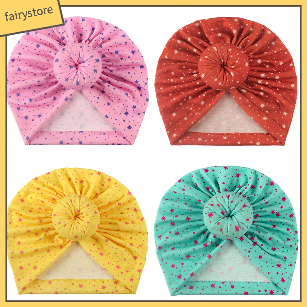 Băng Đô Thắt Nút Co Giãn Thoải Mái Thời Trang Cho Bé