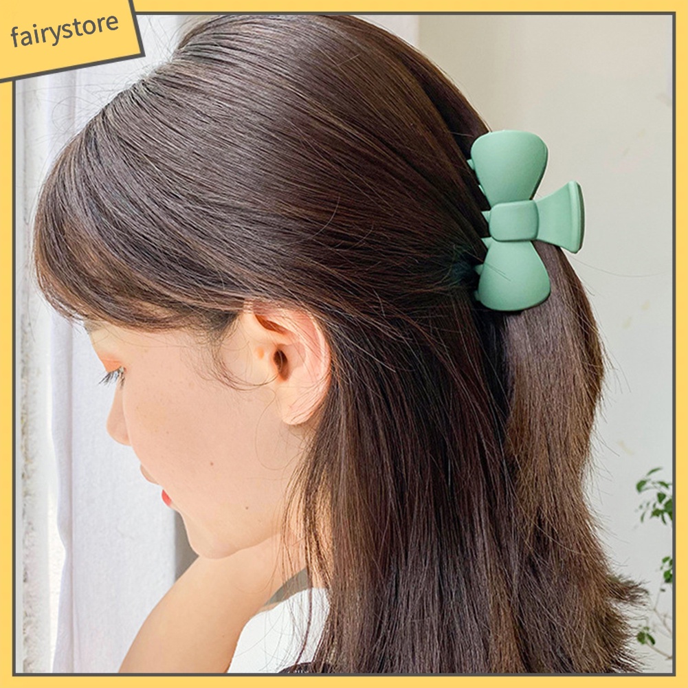 Kẹp Tóc Đính Nơ Màu Sắc Ngọt Ngào Thời Trang Cho Nữ