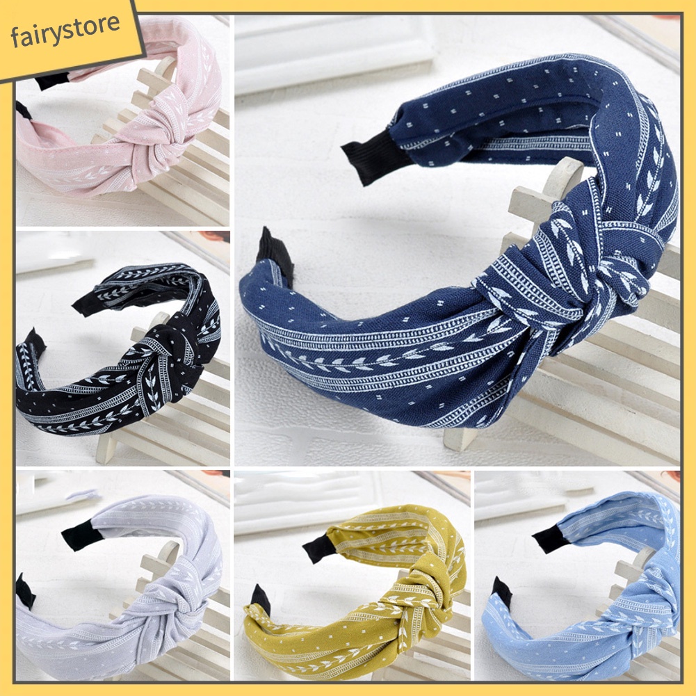 Cài Tóc Xoắn Chéo Bản Rộng Thời Trang Cho Nữ