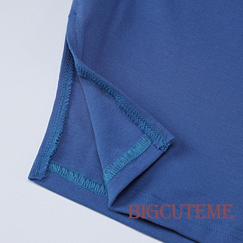 Áo Thun Crop Top Tay Ngắn Cổ Tròn Màu Sắc Tương Phản Thời Trang Xuân Hè Dành Cho Nữ