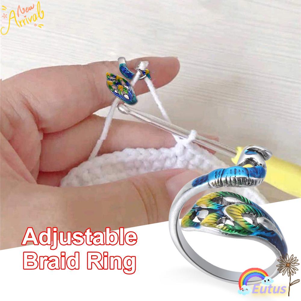 Phụ Kiện Hỗ Trợ Đan Móc Len Hình Chim Công Thiết Kế Mới Tiện Lợi Dễ Sử Dụng