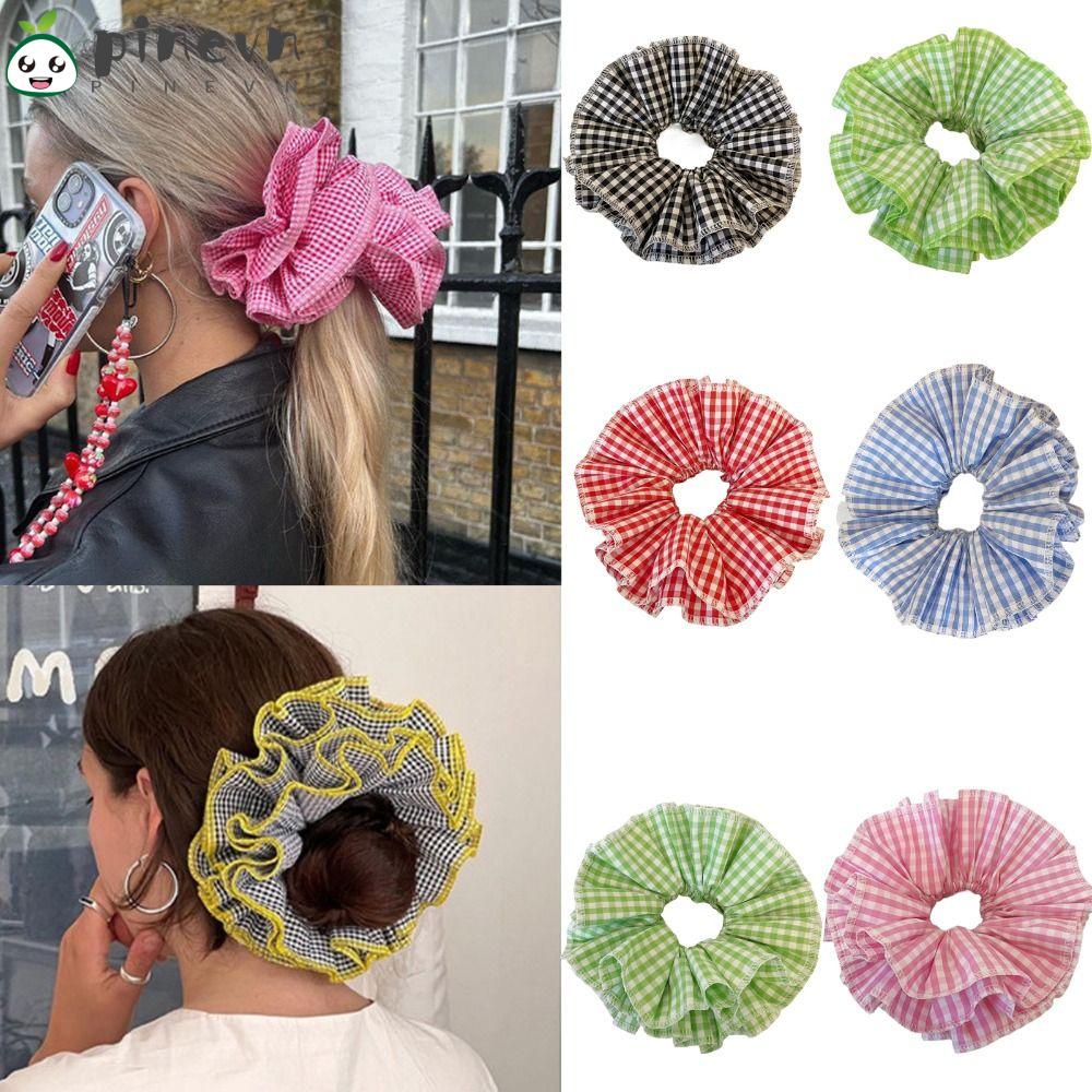 Dây Buộc Tóc Vải Ren Hoa Phong Cách Lolita Xinh Xắn