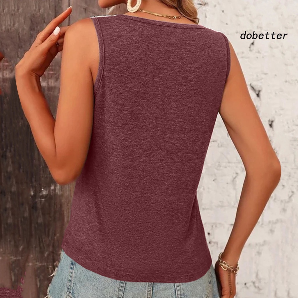 Áo Tank Top Mềm Mại Dáng Rộng Không Tay Thêu Hoa Thời Trang Mùa Hè Cho Nữ